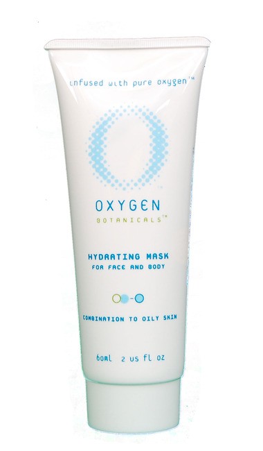 Oxygen Botanicals Hydrating Mask Combination to Oily 2 oz 